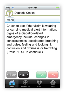 Diabetic Coach instructions